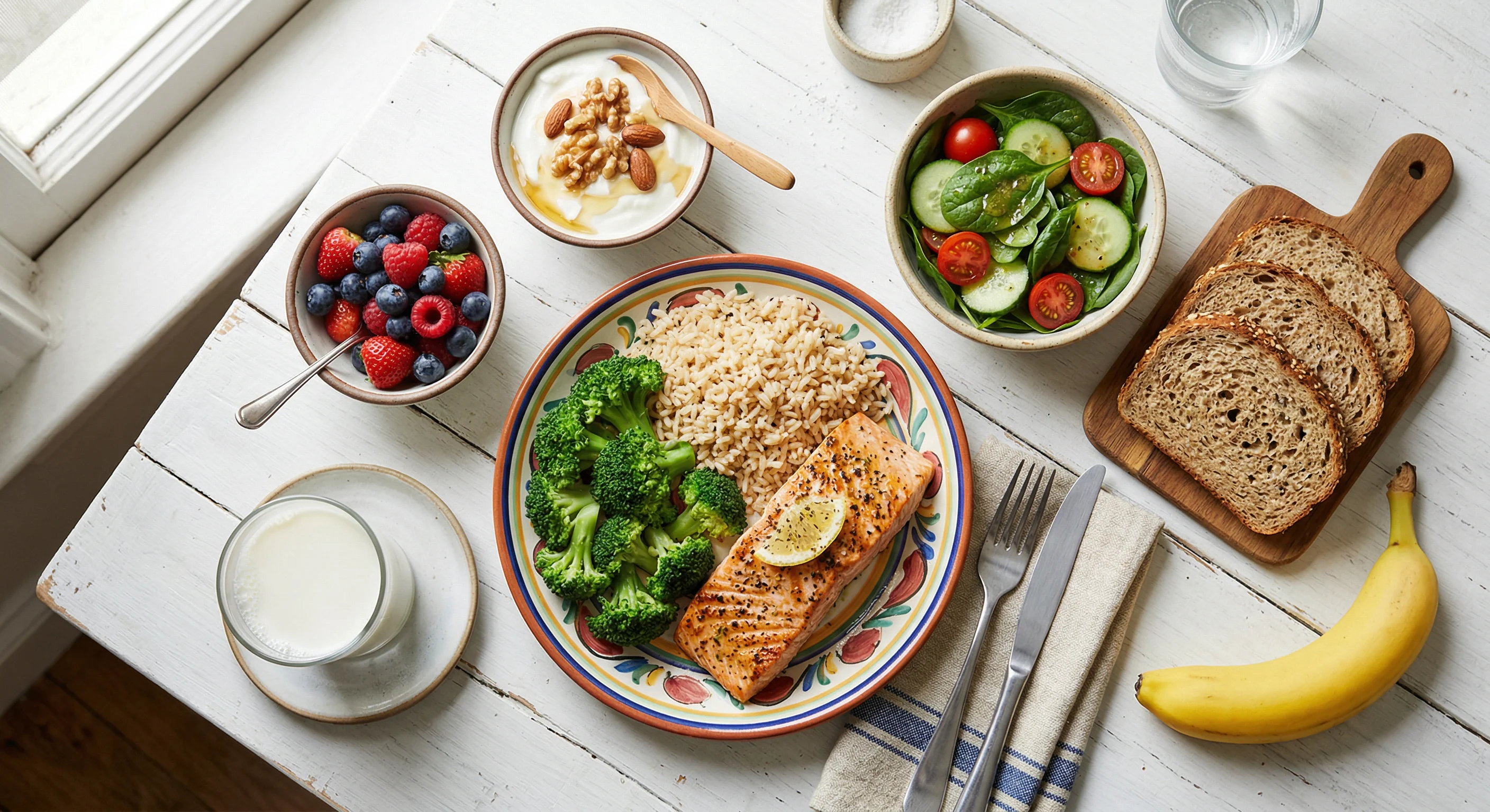 DASH Diet for High Blood Pressure: Complete Guide with 7-Day Meal Plan